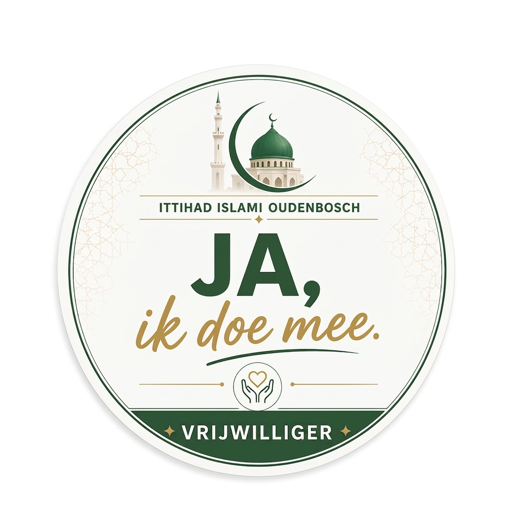 Ja, ik doe mee — vrijwilliger bij Ittihad Islami